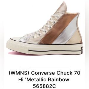 Converse Chuck 70 Rainbow Metallic High Top